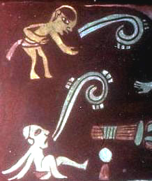 Ballspieler in Teotihuacan